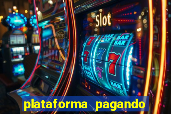 plataforma pagando no cadastro